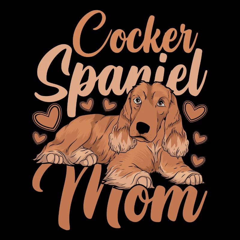 Muttertag Hunde Geschenkidee Cocker Spaniel