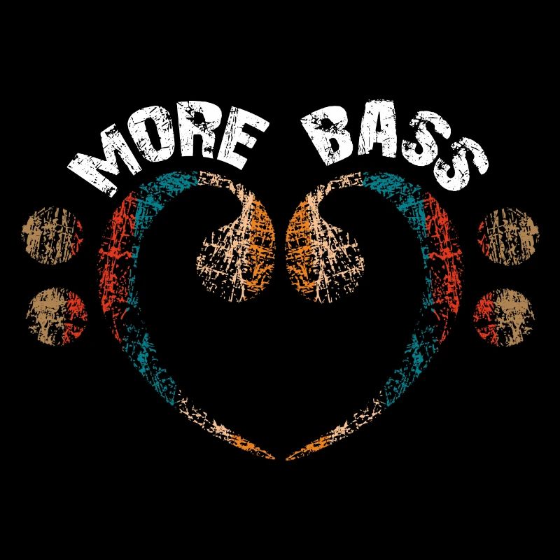 Plus de basses s’il vous plaît, grosse clé de fa