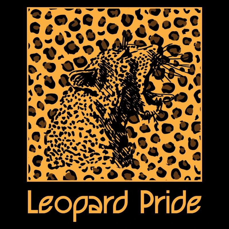 Leopard Tier Leopardmuster Raubkatze