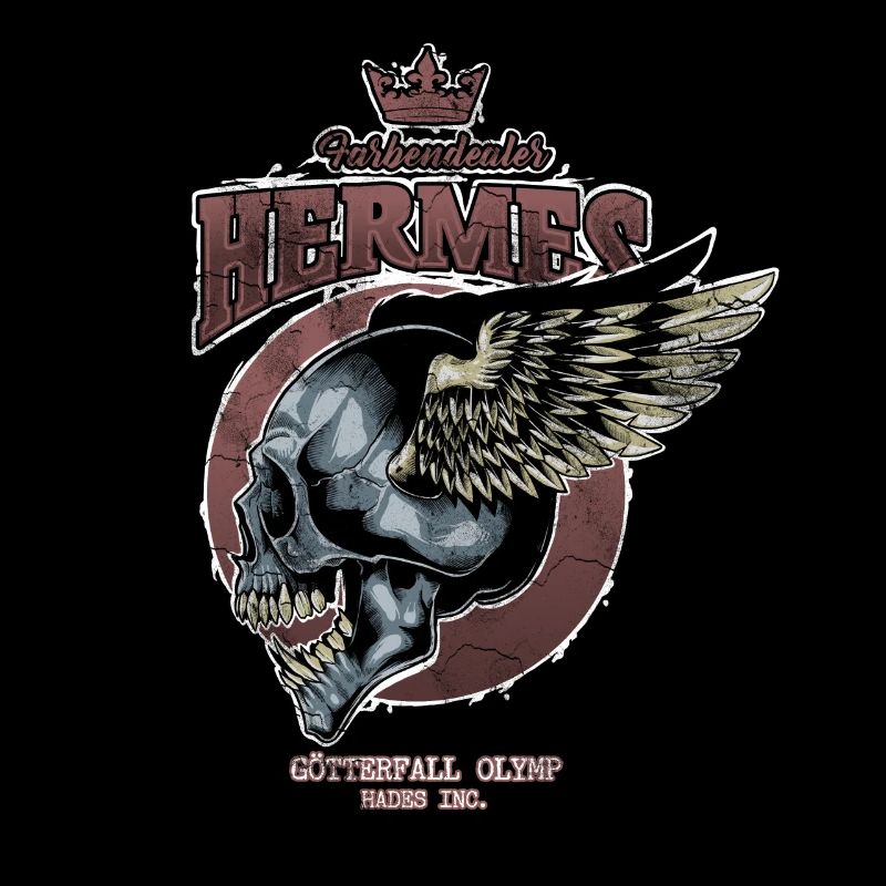 Crâne dieux Hermes