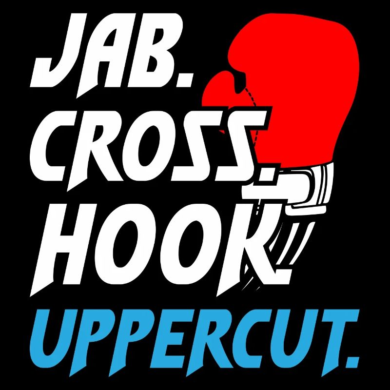 Uppercut de crochet croisé Jab de boxe1