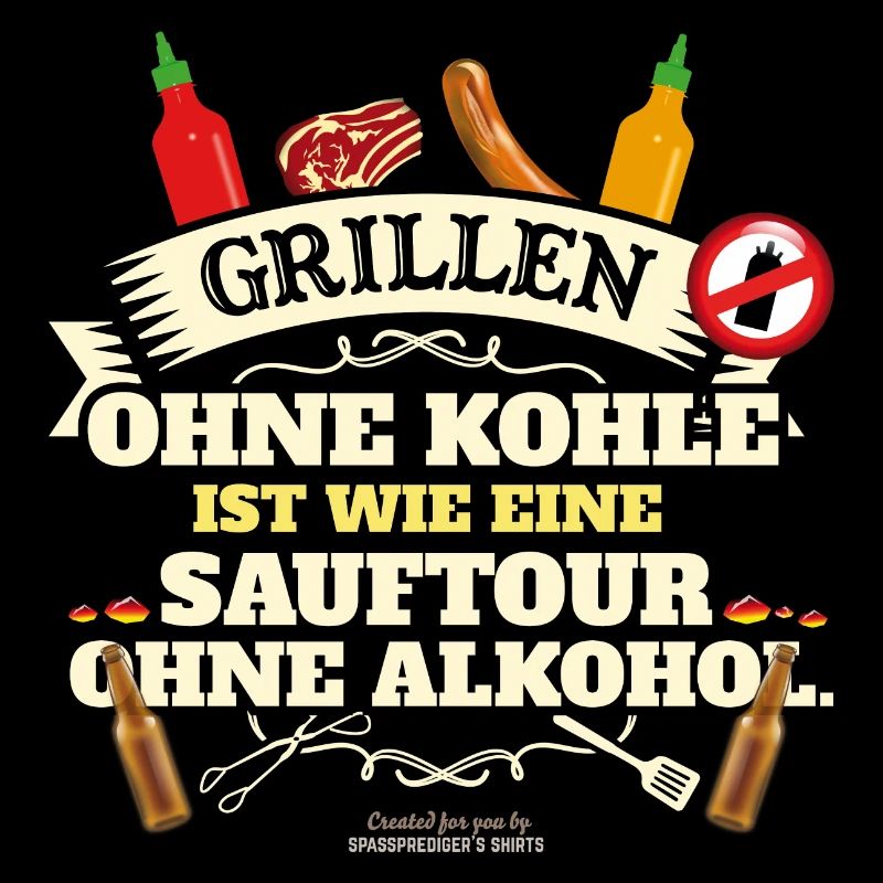 Grillen ohne Kohle Bier