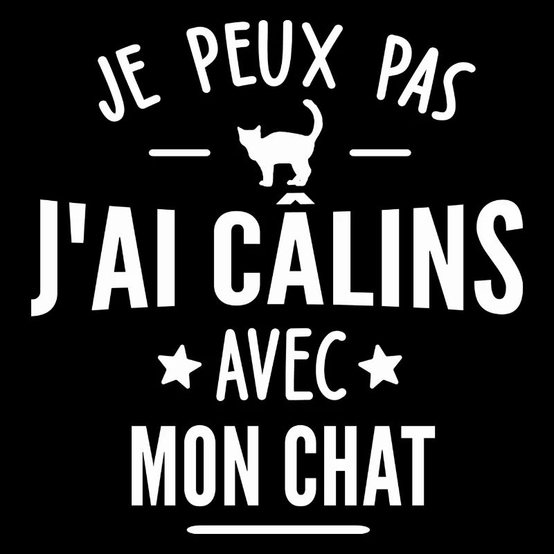 je peux pas j ai câlins avec mon chat