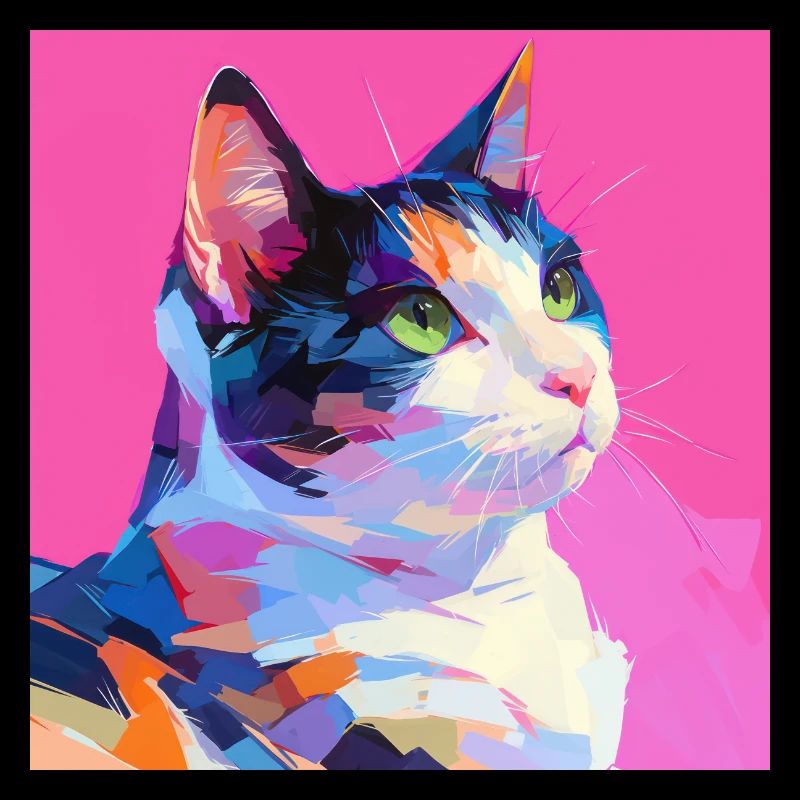 Chat, Motif De Chat