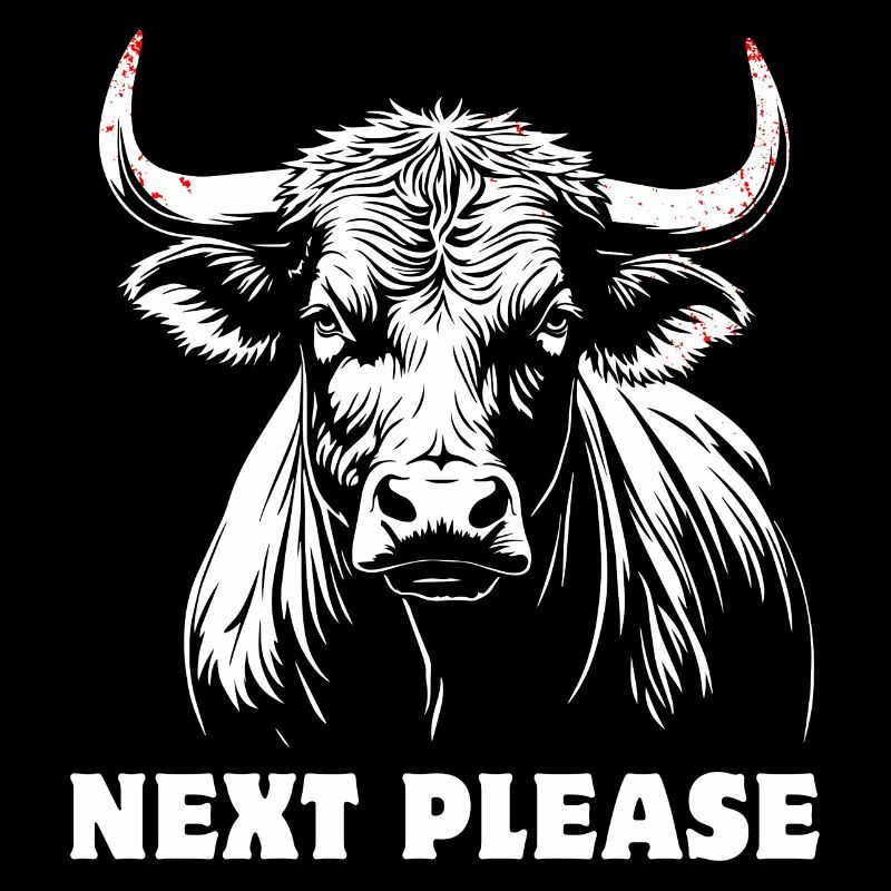 Stier - Next please - stolz, selbstbewusst