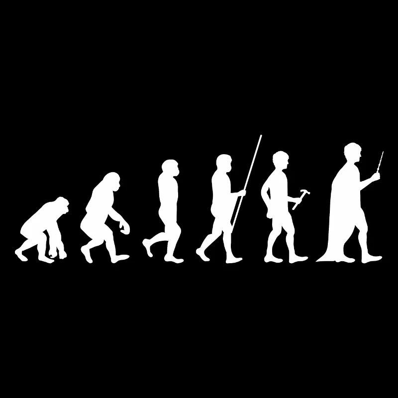 T-shirt gave evolution jubilæum