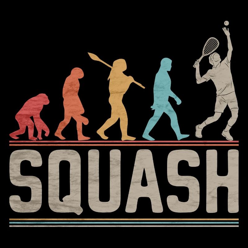 Squash Evolution - Squash Player Evolution