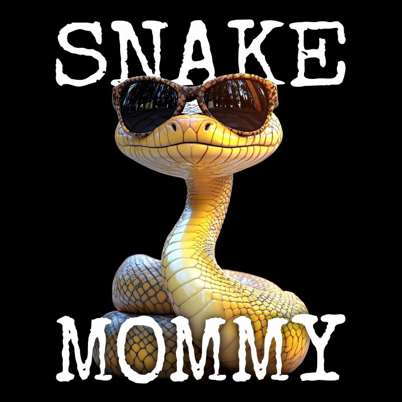 Snake Mommy Mama Schlange Muttertag Schlangen Mom