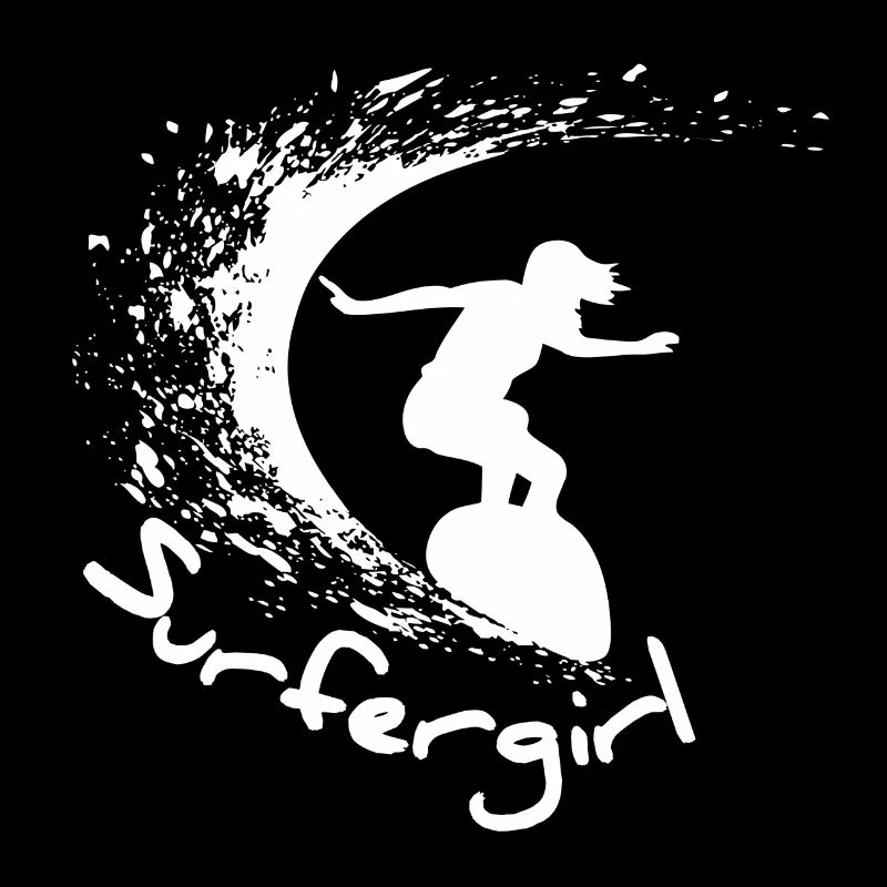 Planche de surf surfeuse