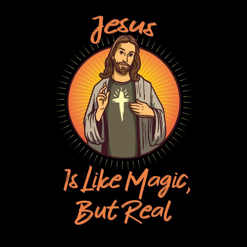 Jésus Is Real - Jésus Drôle De Dicton