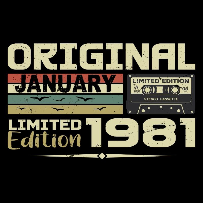 Januar 1981 | Januar 1981 Geburtstagsgeschenk