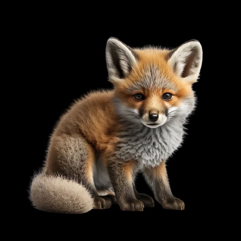 Super mignon bébé renard