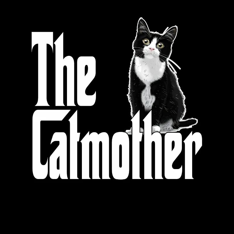 Katze Mutter La Catmother Chat Crazy Maman Maman