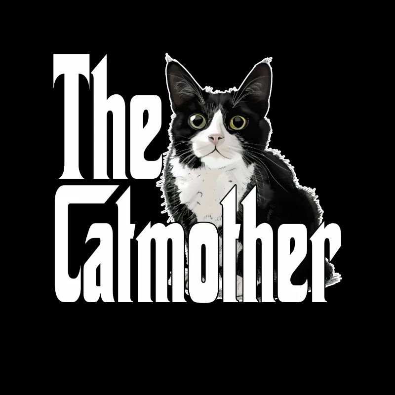 Katze Mutter La Catmother Chat Crazy Maman Maman