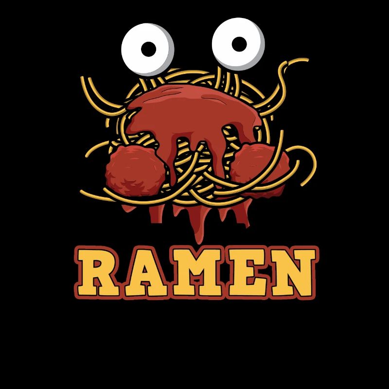 Ramen Fliegendes Spaghetti-Monster