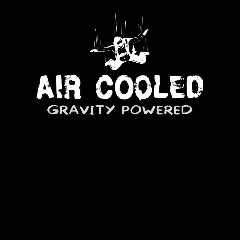 Skydive Air Cooled Gravity Powered Gift For Sk