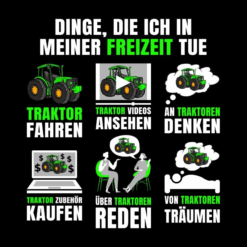 Landwirtschaft Dinge In Meiner Freizeit Traktor