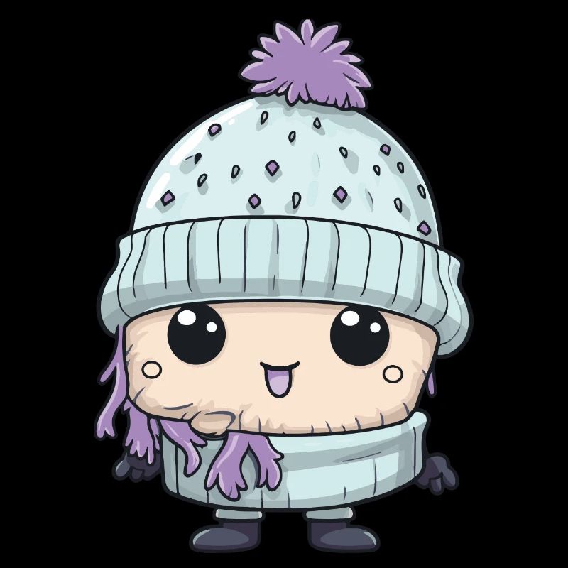 Winter Eskimo Comic Niedlich