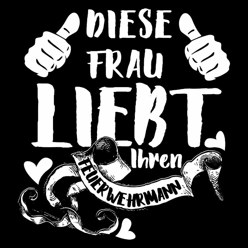 Frau vom Feuerwehrmann