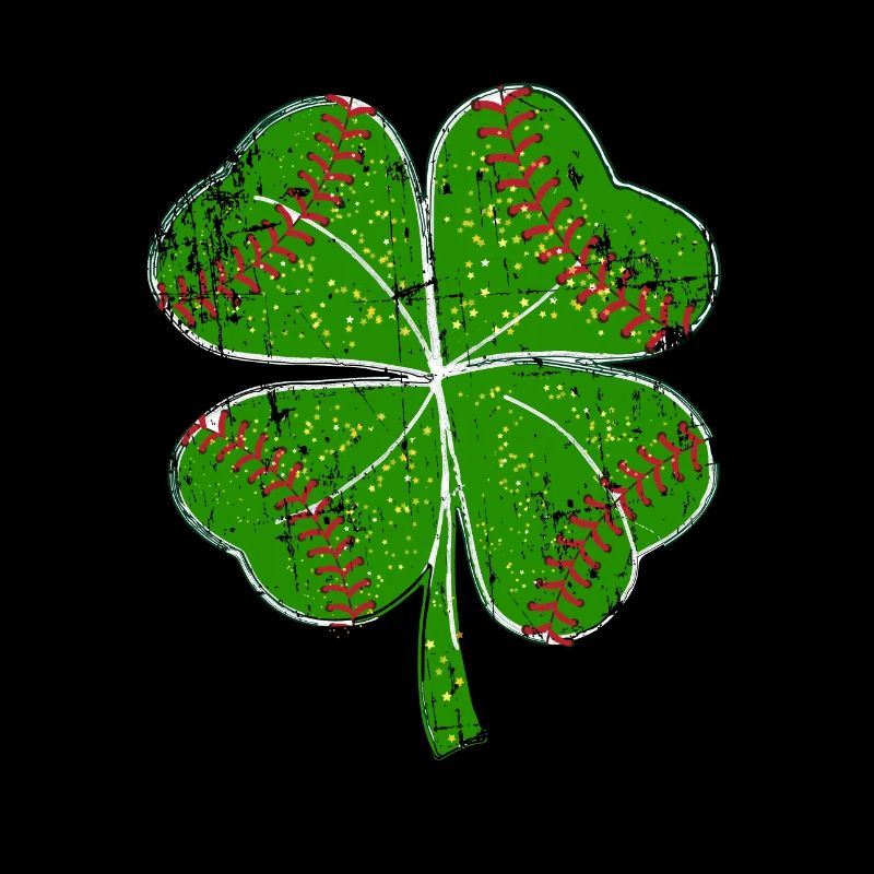 St Patrick’s day, Shamrock, Clover Distressed