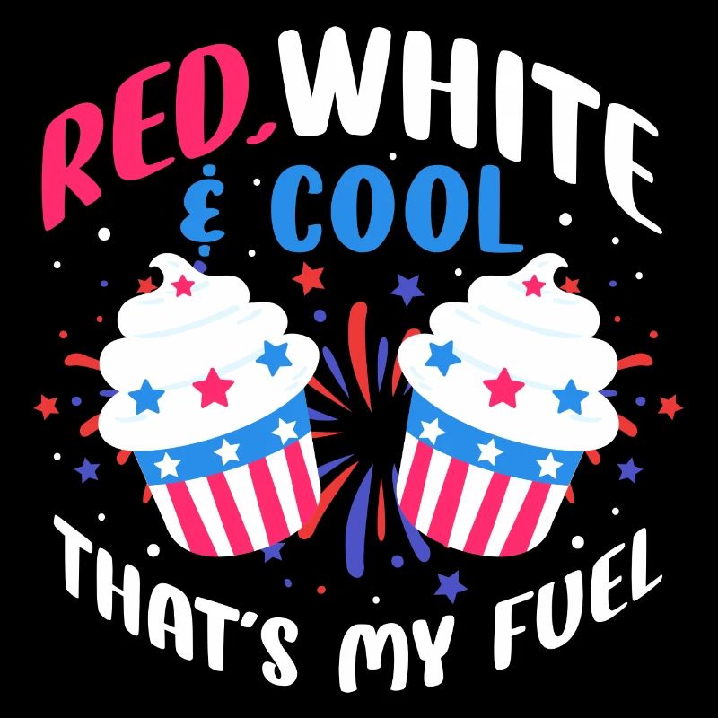Rouge, Blanc et cool C’est mon carburant