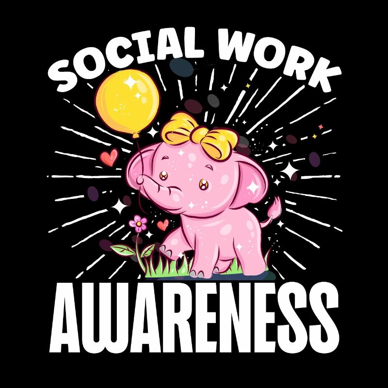 School Social Work Month Elephant