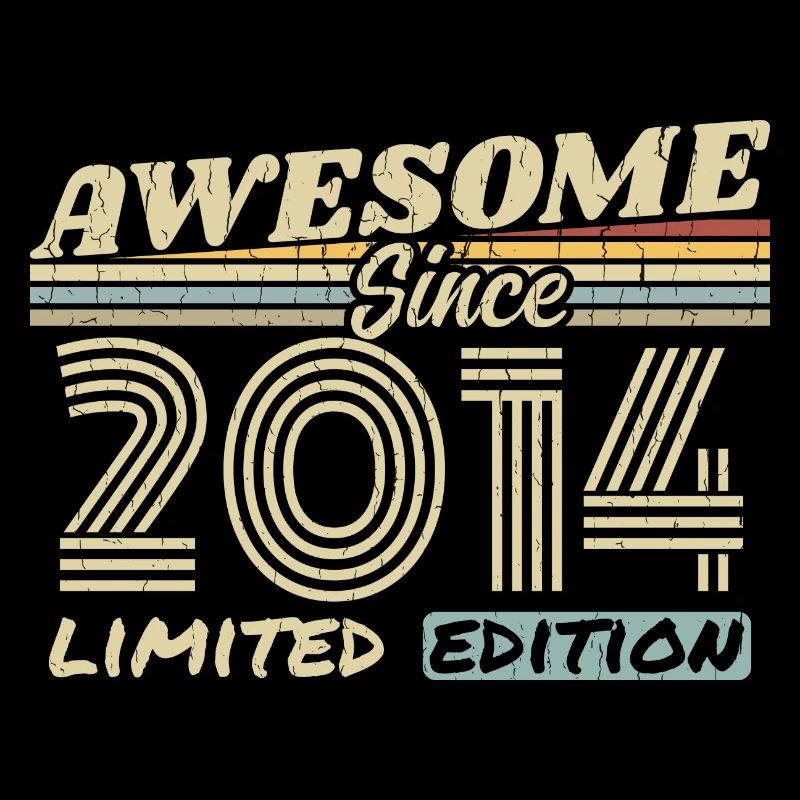 Vintage 2014 Retro - 2014 Geburtstagsgeschenk