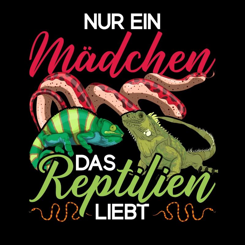 Waran Chamäleon Schlange Mädchen Geschenk Reptil