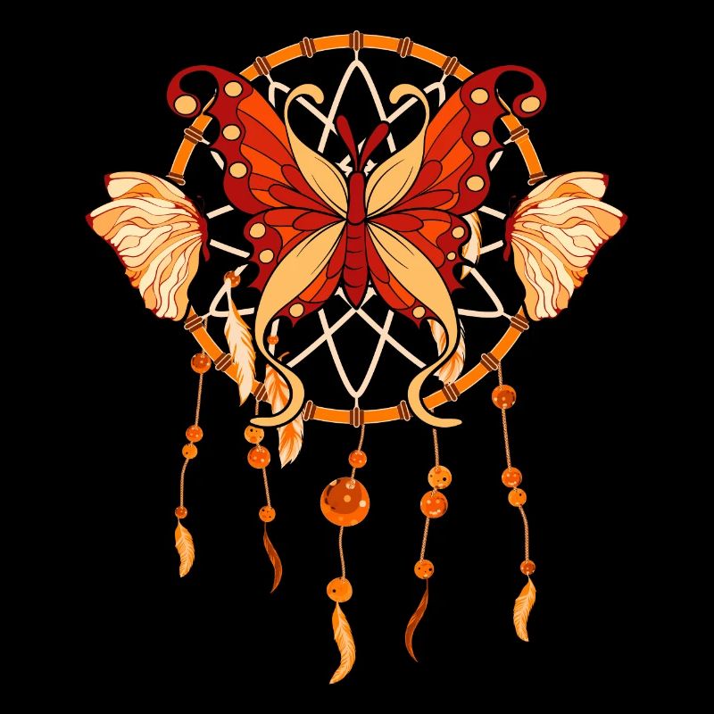 Plume Bijoux Cadeau Papillon Dream Catcher