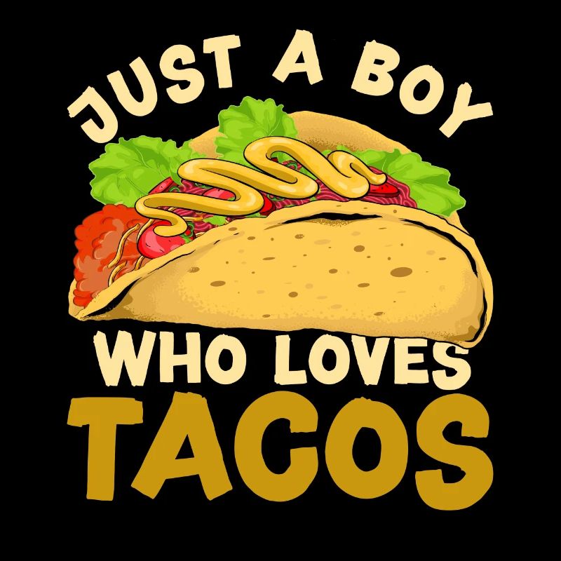 Taco cadeau mexicain pour garçons de restauration rapide