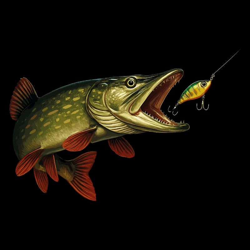 Pike Bite Scene – Wobbler & Catch Moment