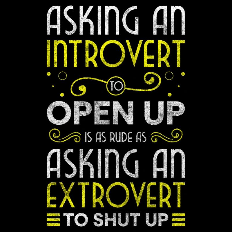 Introvert Human Alone Single