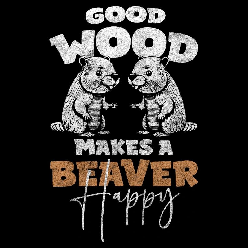 Rodent, builder, tree trunks, nature conservation