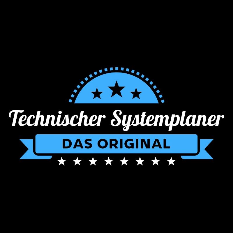Technischer Systemplaner Design für stolze Profis