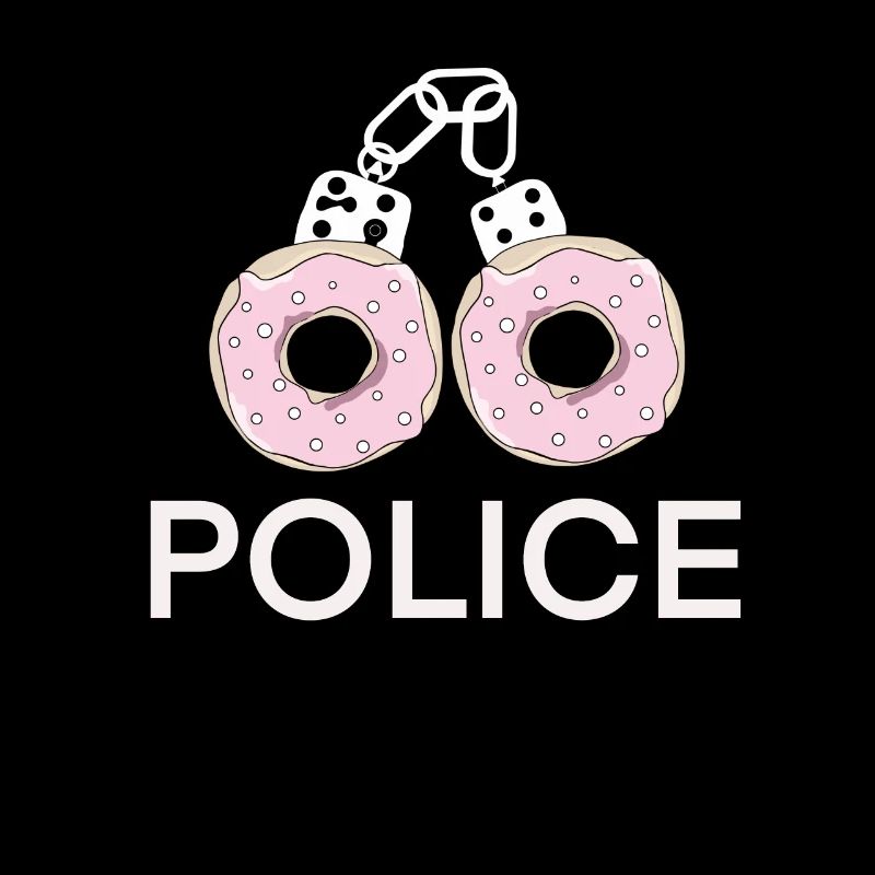 Polizei - Donut Handschellen