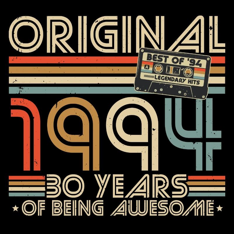 30e anniversaire 30 ans Né en 1994