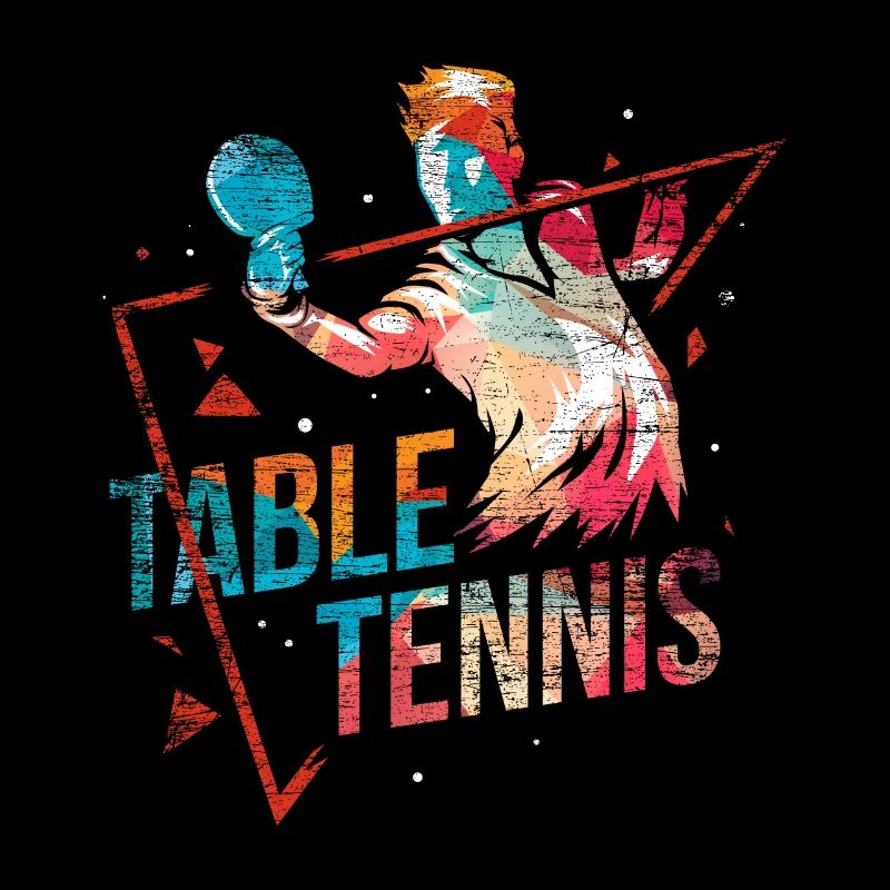 Tischtennis Polygon Geschenk