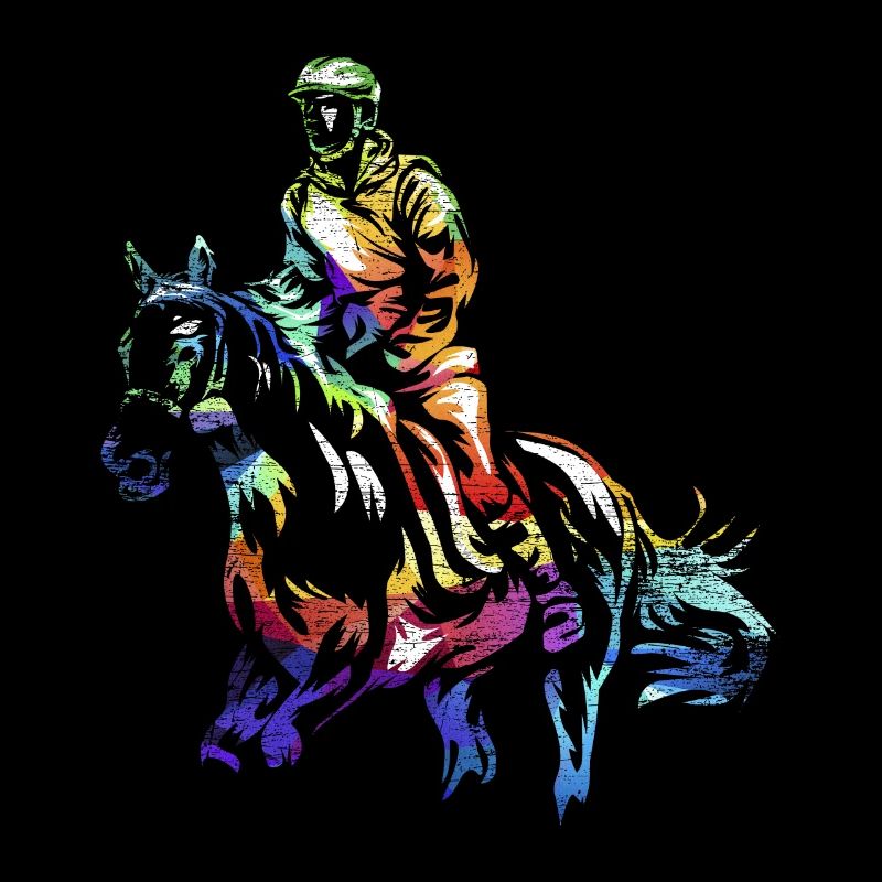 Cavaliers d'endurance Cavaliers d'équitation d'endurance