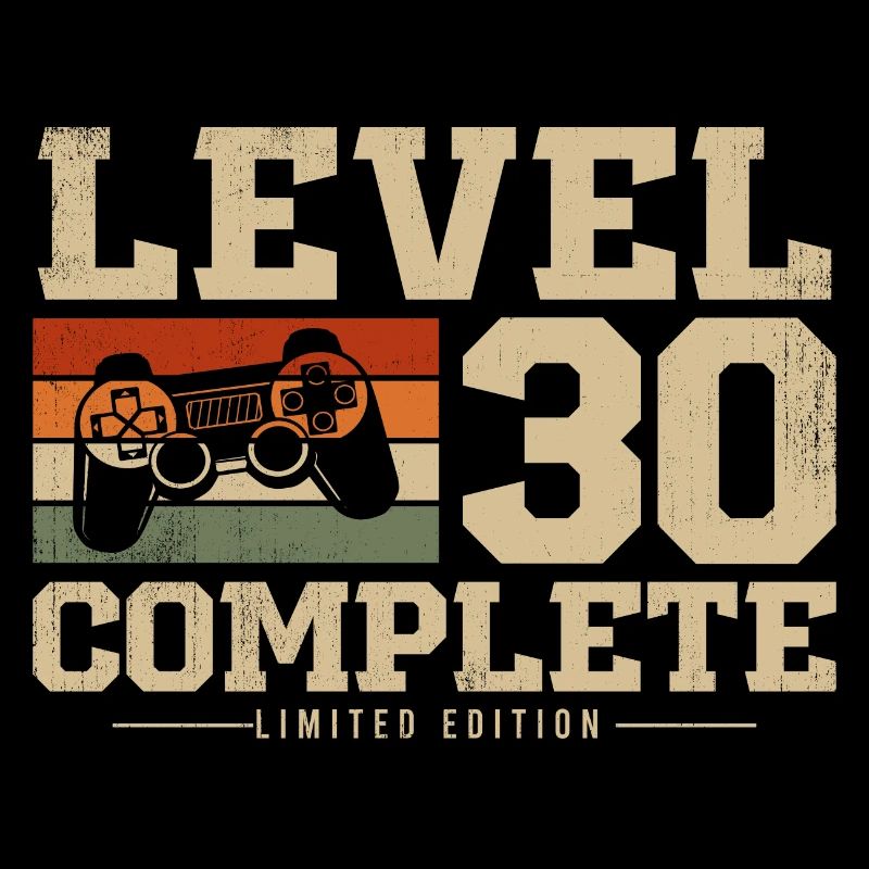 30. Geburtstag Geschenk Level 30 Complete
