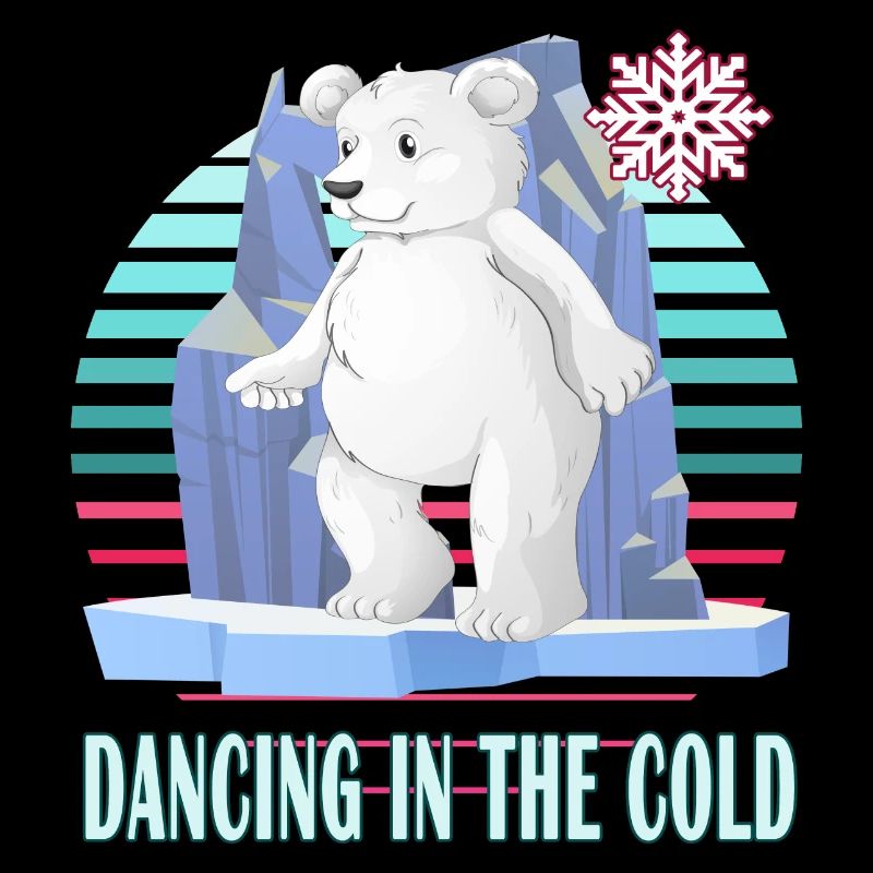 eisbaden eisbär winterbader dancing cold eis snow