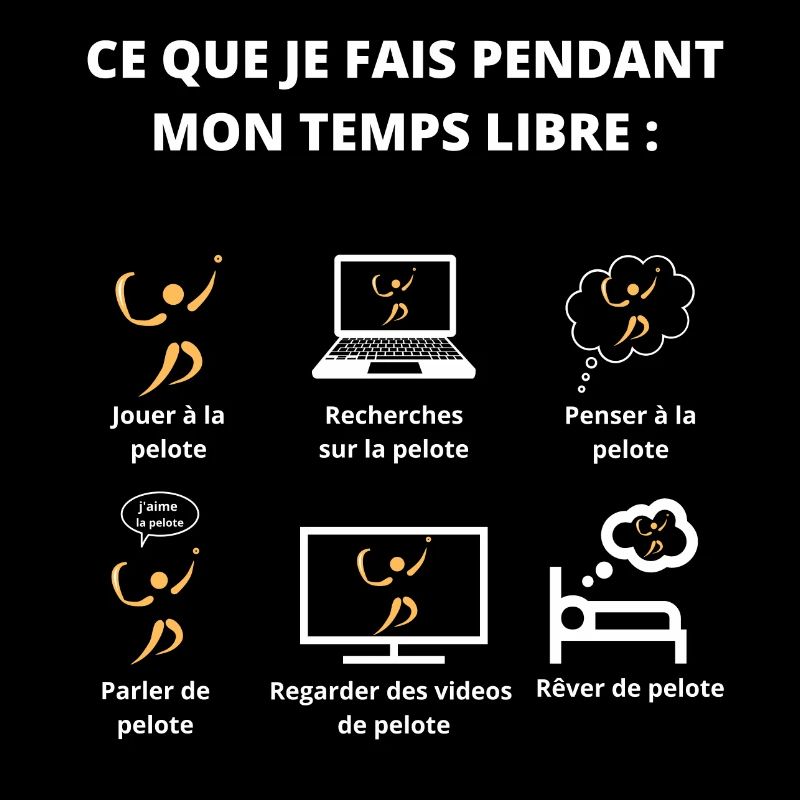 Ce que je fais pendant mon temps libre(pelote)