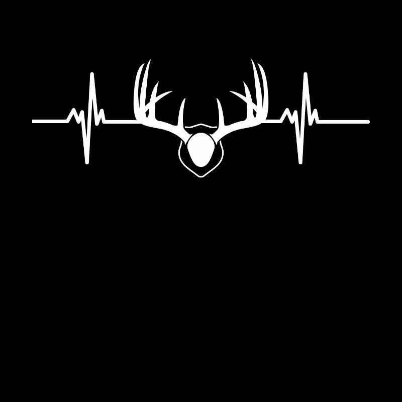 Herzschlag Hirsch Jagd