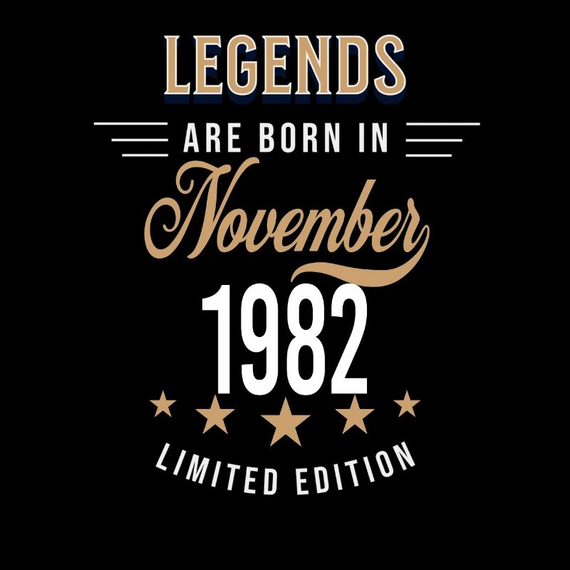 Legenden werden im November 1982 geboren
