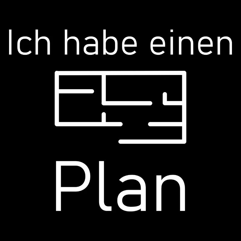 Architekten Ich habe einen Plan Geschenkidee