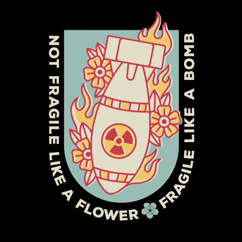 Pas fragile comme une fleur, mais un