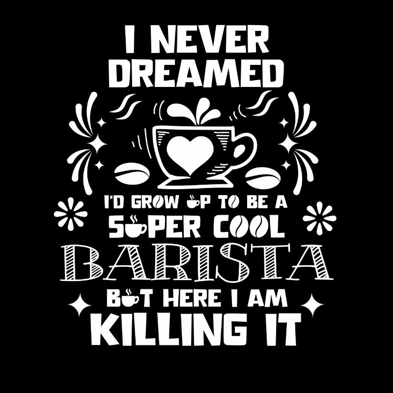 Super Cool Barista Coffee Espresso Latte