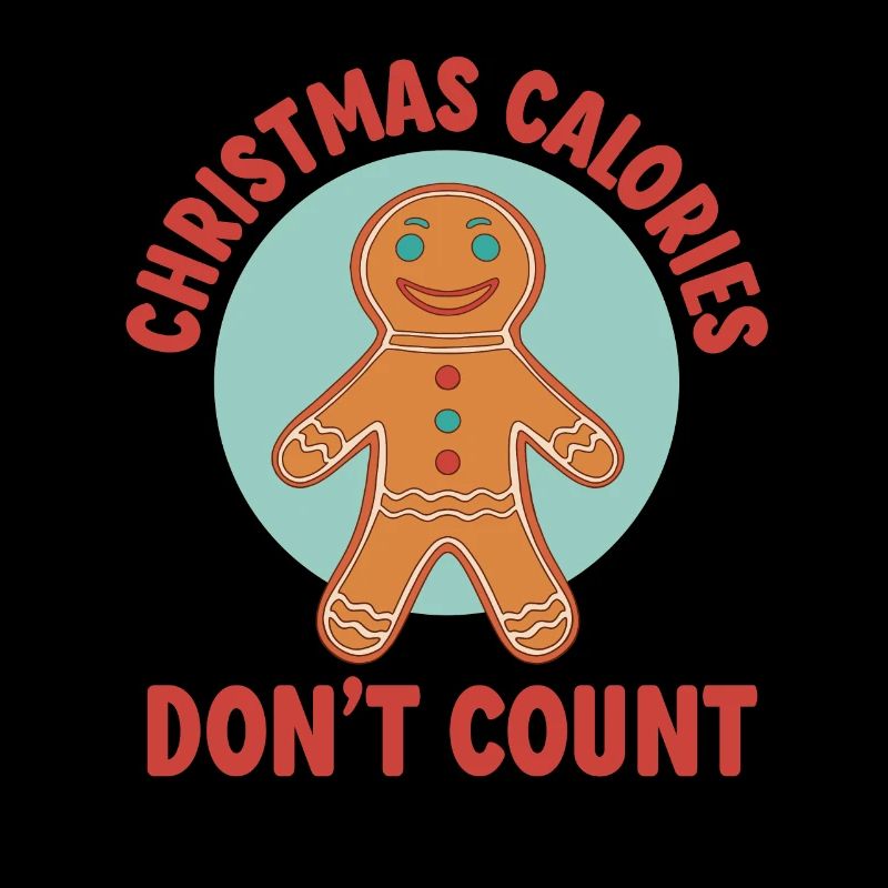 Weihnachtskalorien Zählen Nicht - Lebkuchenmann