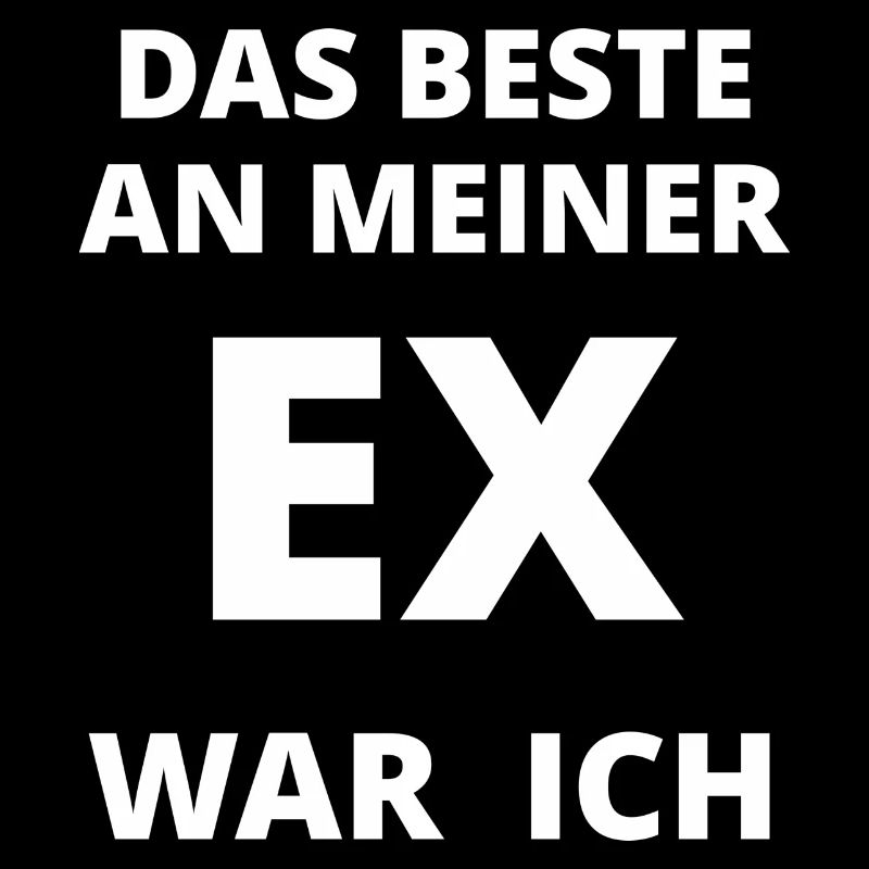 Das Beste an meiner Ex war ich Spruch