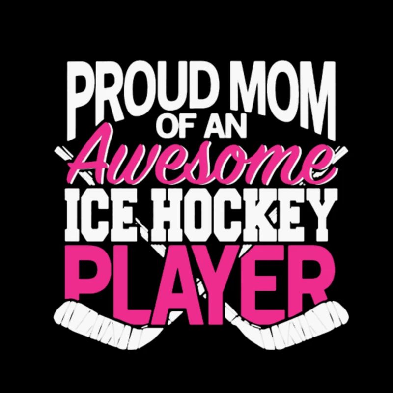 Stolze Eishockey-Mutter bestes Mutter-Geschenk