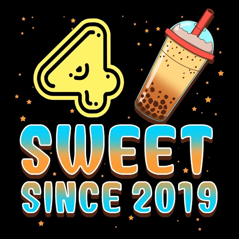 4. Geburtstag Bubble Tee